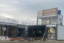 Thi Công Quán coffe container tại long an 