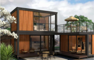 Công trình Thiết nhà ở container đẹp 