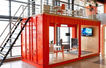 Thiết Kế Văn Phòng container Uy tín 