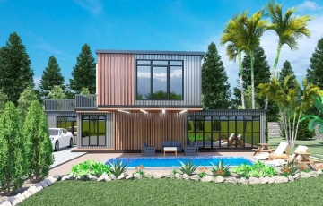 Thiết Kế Nhà Container 2 Tầng Được Ưa Chuộng Nhất 2026