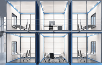 Lắp đặt văn phòng container 