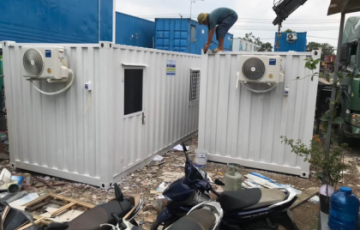  Thiết kế và cải tạo container  văn phòng theo yêu cầu
