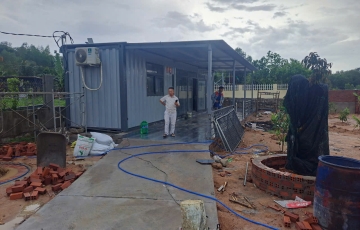 CÔNG TRÌNH THI CÔNG NHÀ Ở CONTAINER