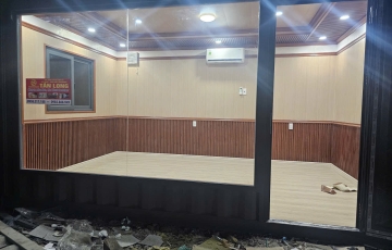 THI CÔNG NHÀ Ở CONTAINER  CHẾ  RỘNG 3M