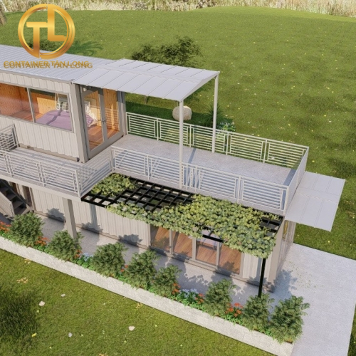 Nhà Container 2 Tầng