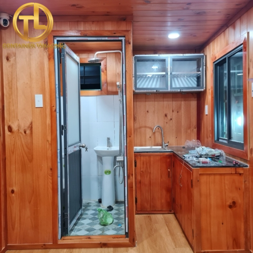 Nhà container 20 feet full nội thất