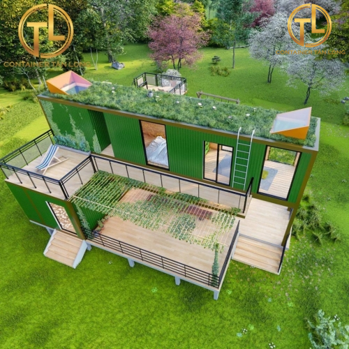 Container  Nhà Ở Có Sân Vườn
