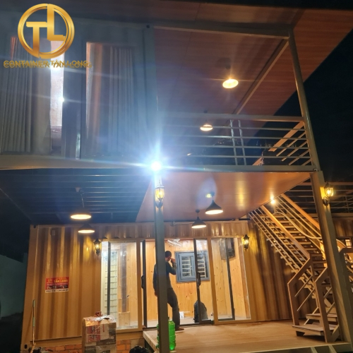 Giá thi công nhà container 2 tầng