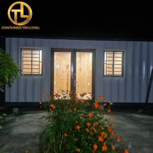 Nhà container 20 feet có sân vườn