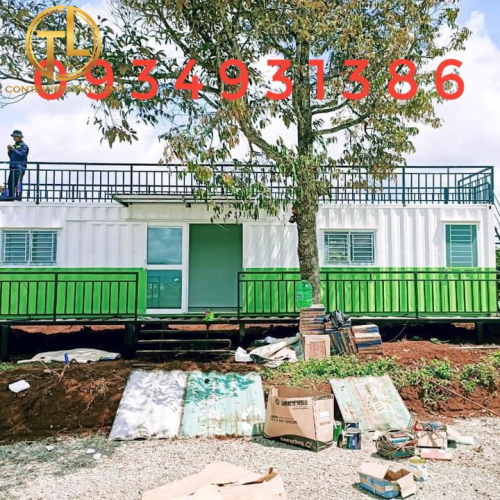 CONTAINER VĂN PHÒNG 40 FEET bảo lộc