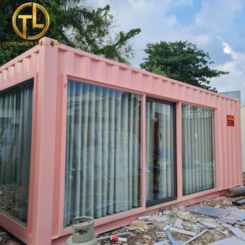 Thi công container văn phòng 20 feet giá rẻ