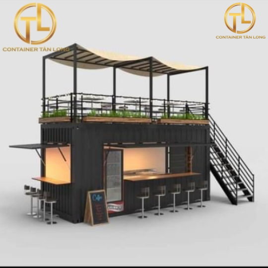 Thiết Kế  Container Cafe 20  Feet