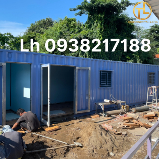 CONTAINER 40 FEET CÓ TOILET TẠI BÌNH THUẬN