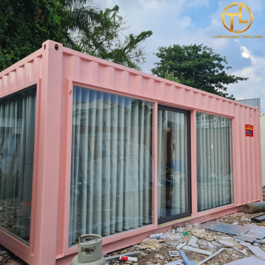 Thi công container văn phòng 20 feet giá rẻ