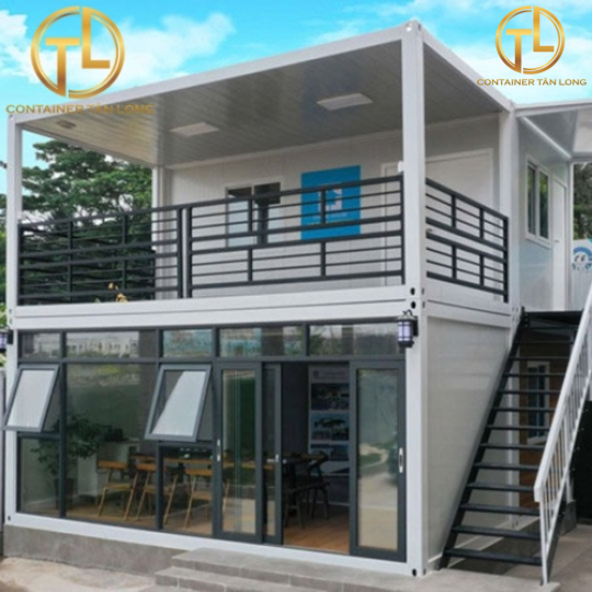  Nhà ở container 20 feet 2 tầng