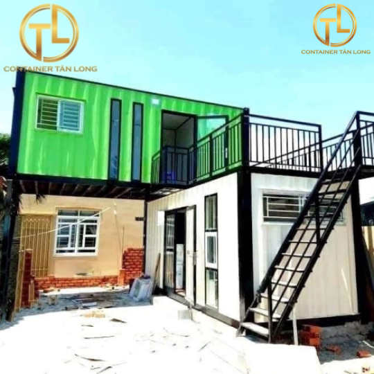 container Nhà ở 20 feet 2 Tầng