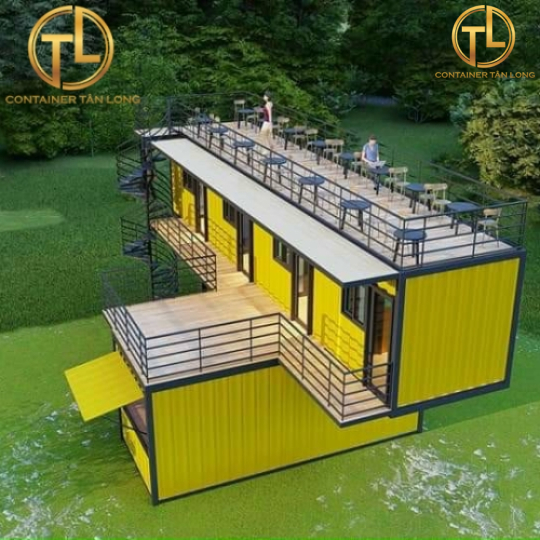 Mẫu Thiết Kế Container  Cafe 40  Feet