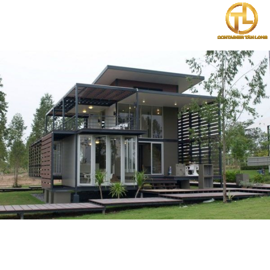 Nhà ở container 20 feet 2 tầng
