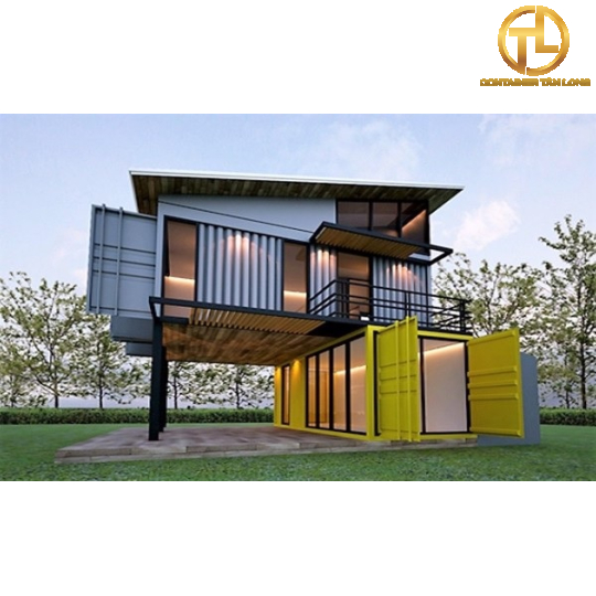 container Nhà ở 20 feet 2 Tầng