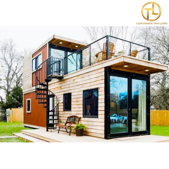 Nhà Container 2 Tầng