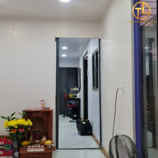 Nhà container 1 trệt 1 lầu có ban công