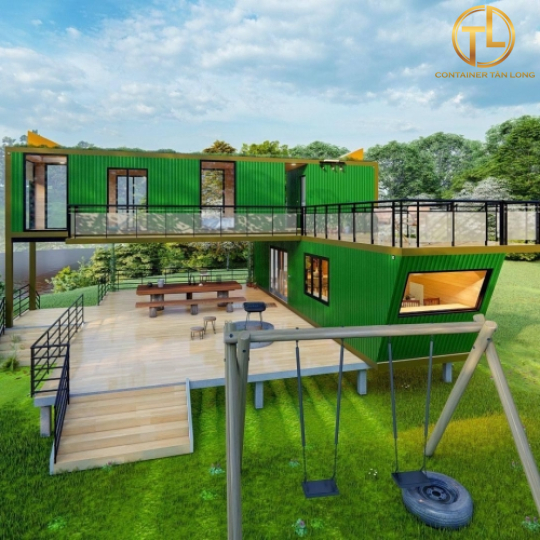Container  Nhà Ở Có Sân Vườn