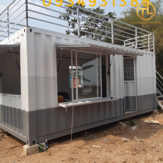 Nhà ẹp 20feet Mở Vách