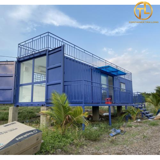 container Nhà ở 20 feet 2 Tầng